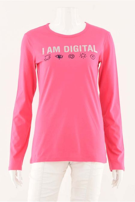 Bluza United Colors of Benetton cu inscriptie sidefata, fete