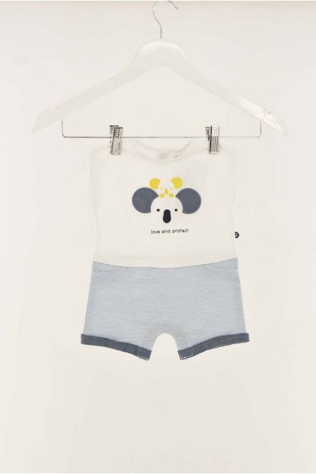 Salopeta Okaidi Obaibi pentru nou-nascuti, baieti