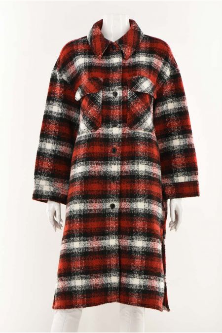 Palton Zara model prespalat multicolor, dama