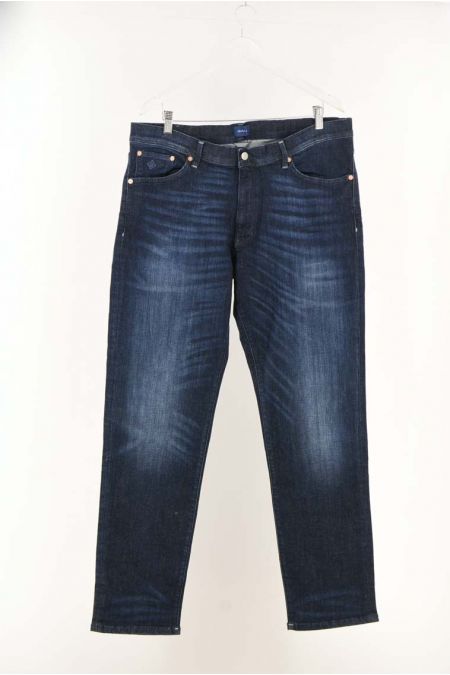 Blugi Gant model clasic din denim, barbati