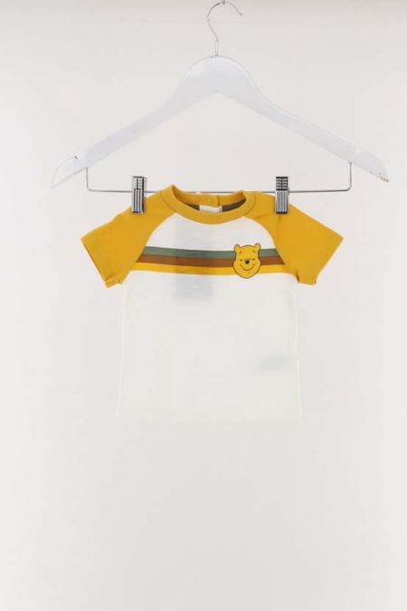 Tricou C&A model bicromatic cu imprimeu Winnie the Pooh, baieti