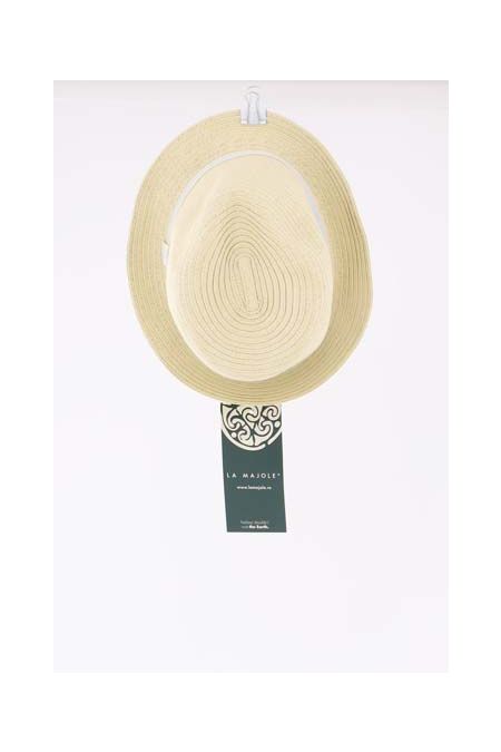 Palarie H&M de soare crem din paie de hartie, baieti 