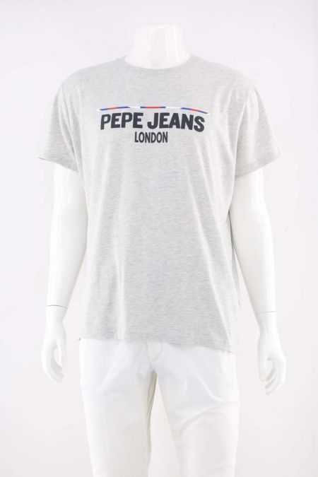 Tricou Pepe Jeans regular fit si logo inscriptionat, barbati