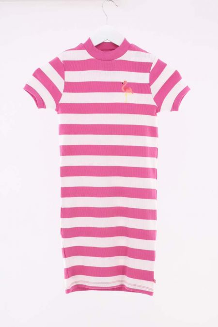 Rochie WE model reiat si cu guler rotund, fete  