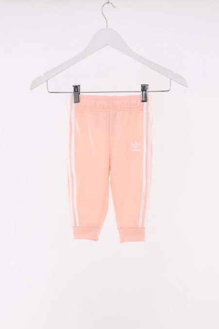 Pantaloni Adidas cu terminatie texturata, fete