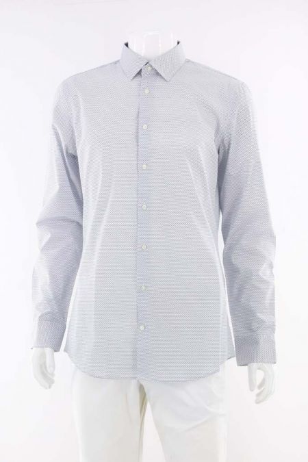 Camasa Manor din bumbac si imprimeu grafic, barbati