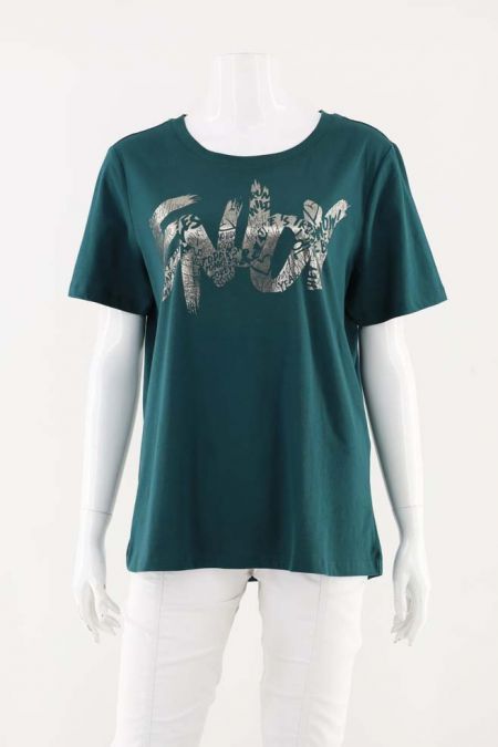 Ticou Cecil model clasic cu inscriptii sidefate, dama 