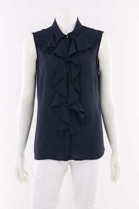 Camasa s.Oliver model cu volane frontale, dama