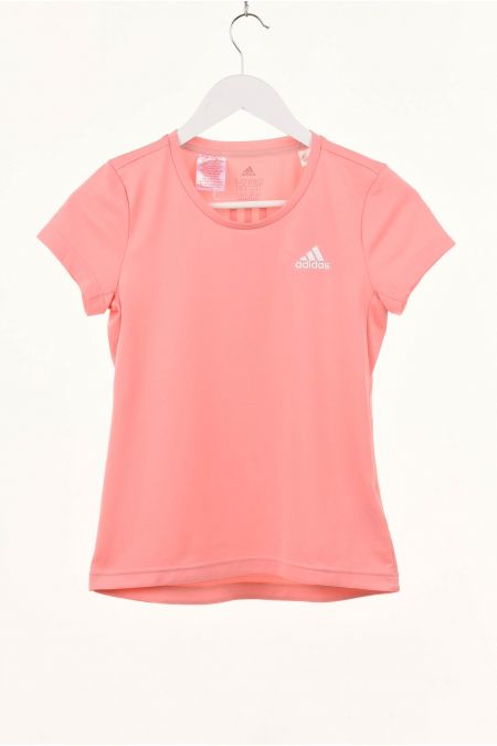 Tricou Adidas cu logo minimalist, fete