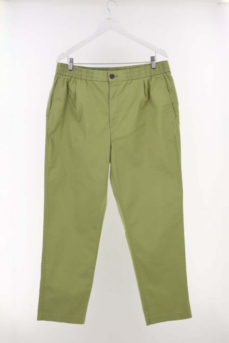 Pantaloni H&M model cromatic cu talie elastica, barbati 