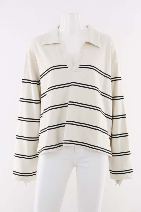 Bluza H&M cu imprimeu cu dungi, dama