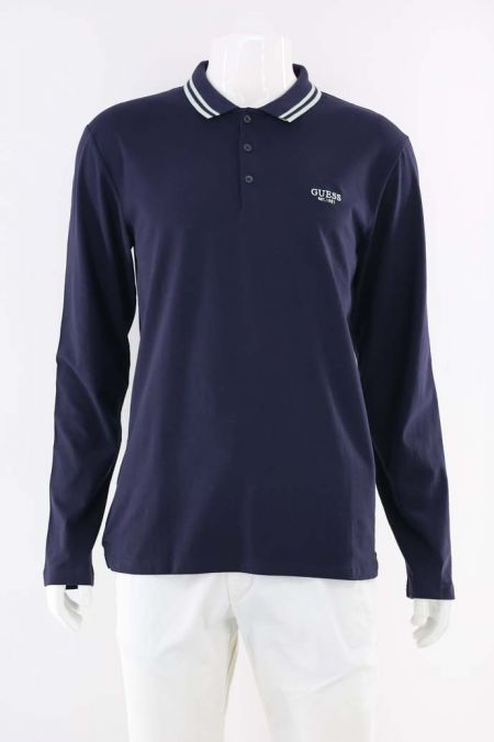 Bluza Guess cu guler texturat, barbati