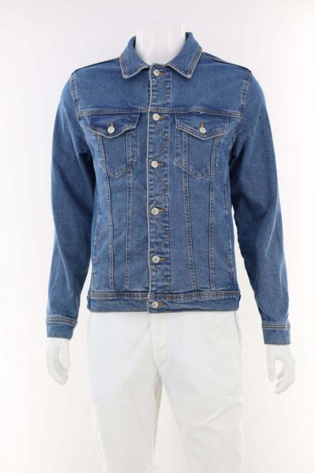 Jacheta Zara model cromatic cu buzunare atasate, barbati 