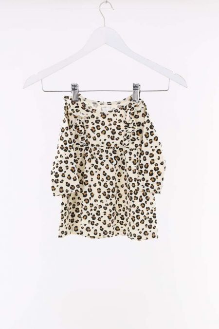 Rochie H&M cu imprimeu leoprad, fete