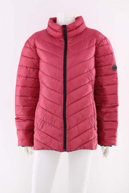 Geaca Cecil cu terminatie texturata, dama