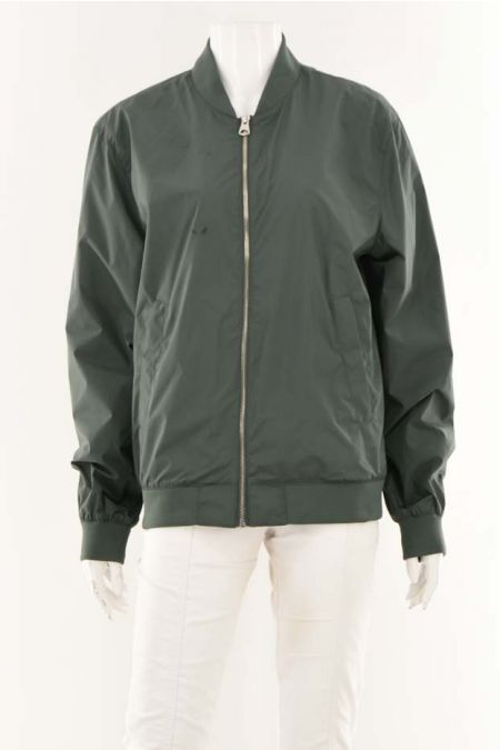 Jacheta H&M in stil bomber cu guler rotunjit, dama