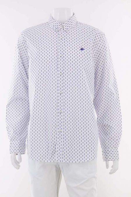 Camasa WE model cambrat cu insertii grafice, barbati 