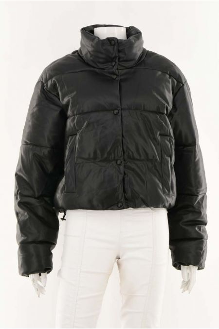 Geaca Zara model cu aspect lucios matlasata, dama 