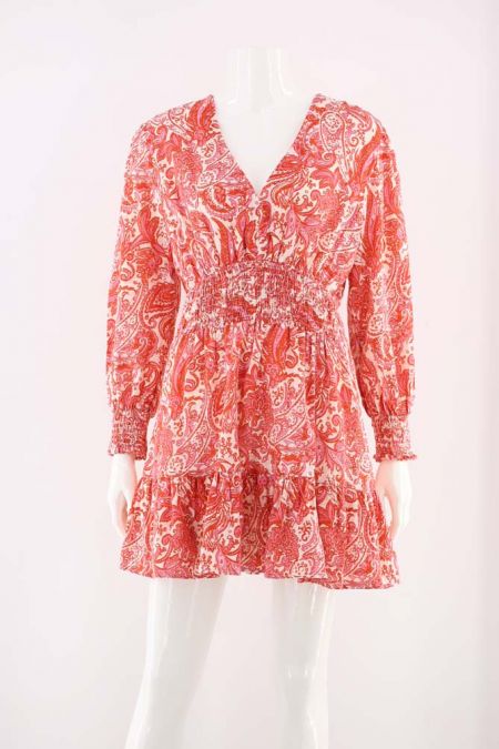 Rochie Zara model lejer cu talie elastica, dama