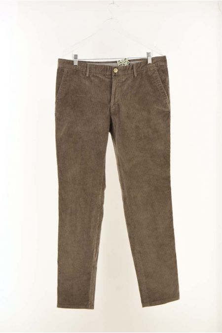 Pantaloni Massimo Dutti model texturat cu aspect reliefat, barbati 