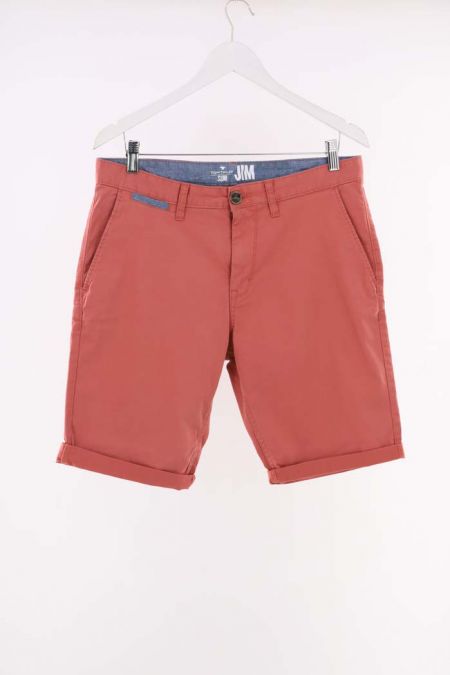 Pantaloni scurti Tom Tailor model slim si terminatie pliata, barbati