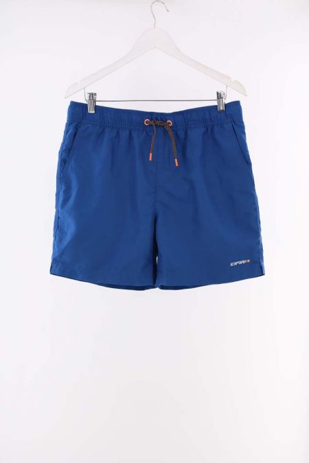 Sort de baie Icepeak  monocromatic cu buzunare laterale, barbati