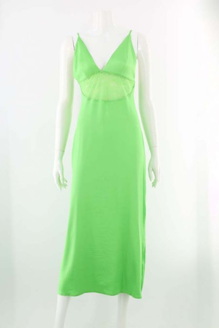 Rochie Zara cu segment dantelat, dama 