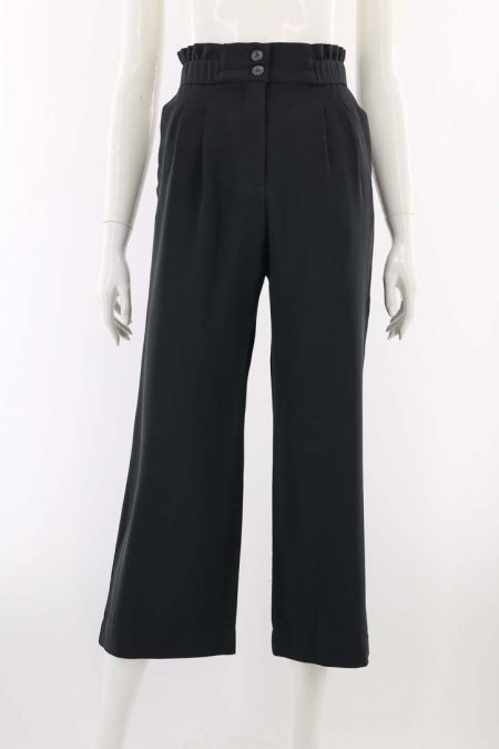 Pantaloni H&M cu talie valurita, dama